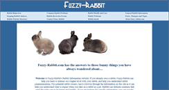 Desktop Screenshot of fuzzy-rabbit.com
